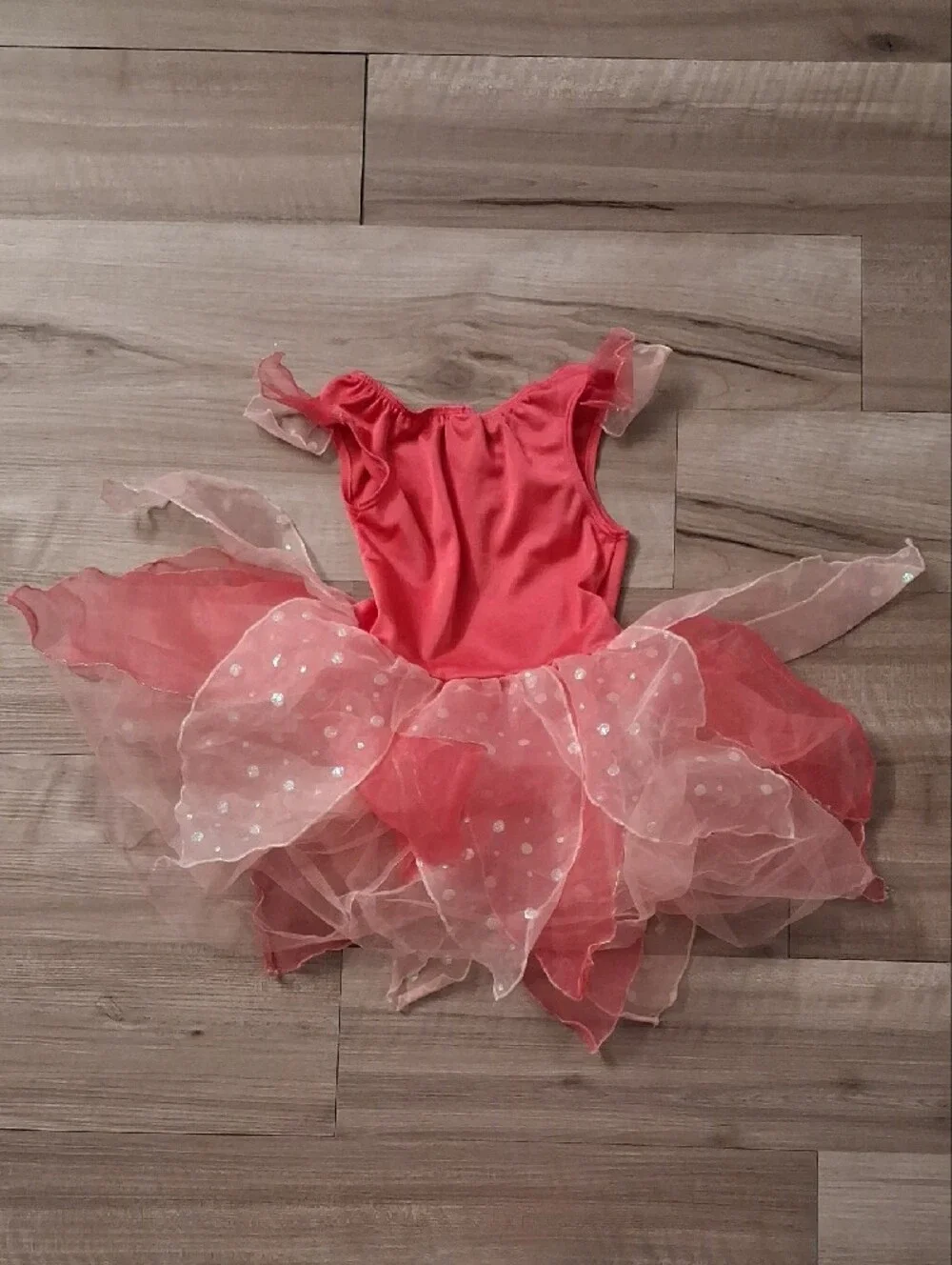 Gymboree Fairy Sparkle Vintage Halloween Costume Petal Tutu Size 5-6 (M)